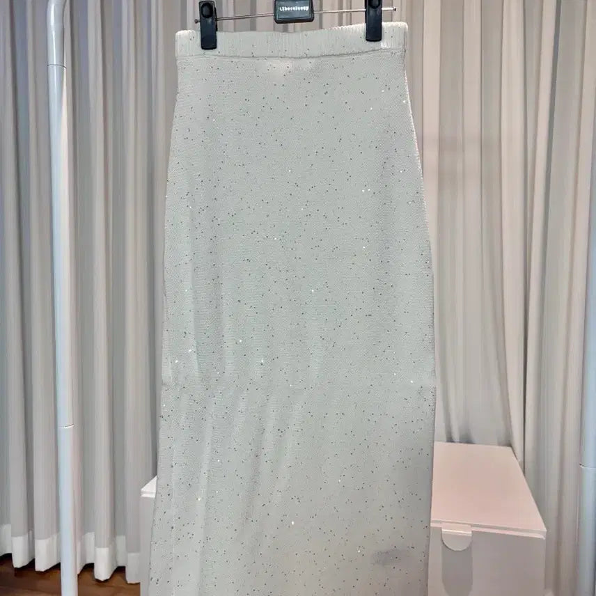 [BUNJANG] ZARA Glitter Long Skirt / ZARA 자라 반짝이 롱스커트