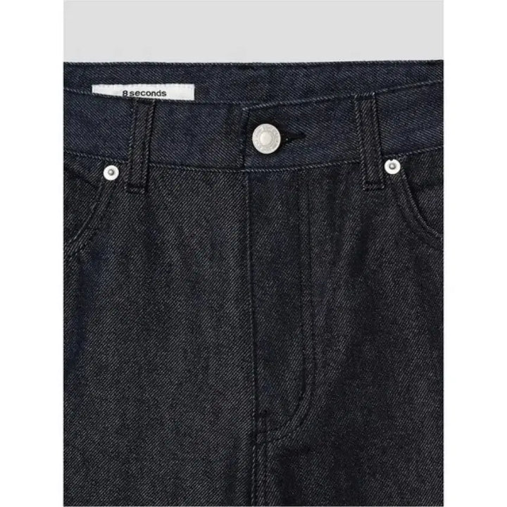 [BUNJANG] 8seconds Tapered Wide Denim Pants / 새상품) 에잇세컨즈 테이퍼드 데님 와이드 바지
