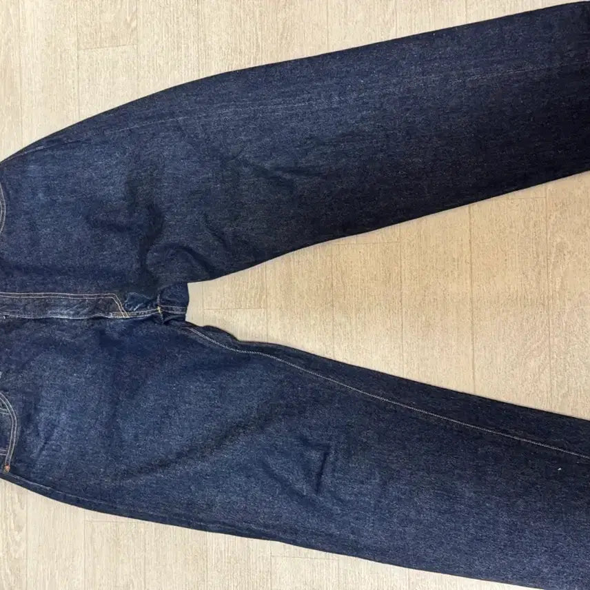 [BUNJANG] Kaptain Sunshine 5 Pocket Zip Front Denim One Wash 34 / 캡틴선샤인 5p 지퍼 프론트 데님 원워시 34