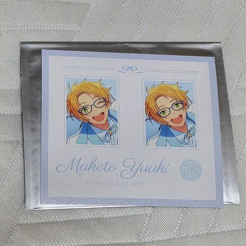 [BUNJANG] Ensemble Stars Yuki Makoto 3rd Anniversary White Suit Proof Card / 앙스타 3주년 백정장 유우키 마코토 증명사진 카드 파샤 파샷츠