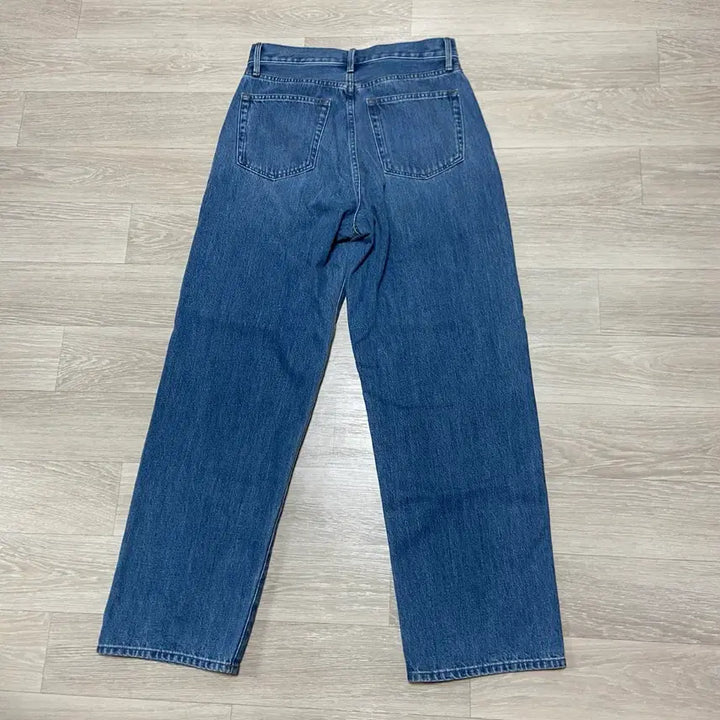 [BUNJANG] Uniqlo Baggy Jeans (Medium Blue, New) / 유니클로 배기진(중청/새상품)-남여공용