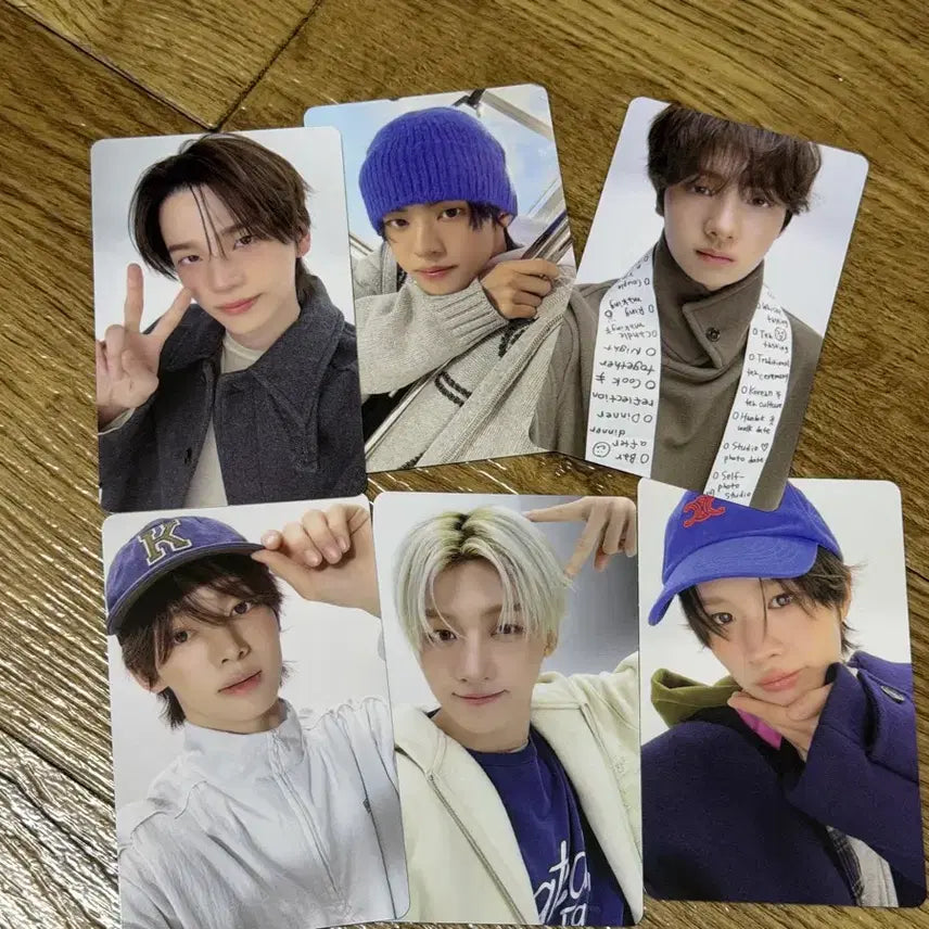 [BUNJANG] TWS Lucky Draw Photocard Set / 투어스 특전 포카 set
