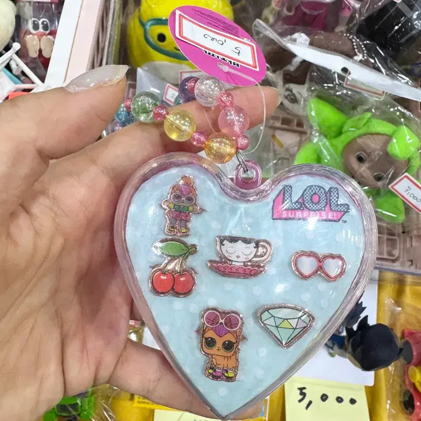 [BUNJANG] LOL Surprise Heart Pin Badge Set / LOL 서프라이즈 하트 핀뱃지 세트