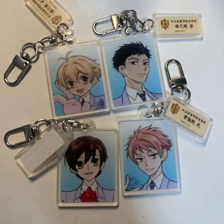 [BUNJANG] Ouran High School Host Club Acrylic Keychain / 오란고교 아크릴 키링 판매&amp;교환