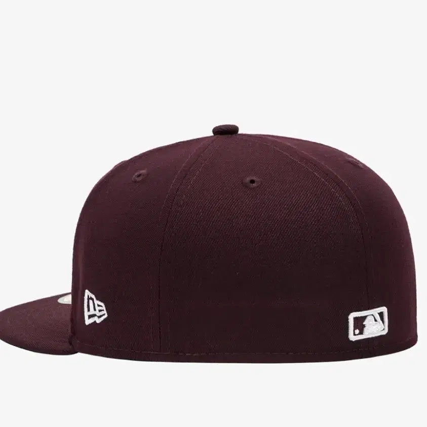 [BUNJANG] New Era New York Yankees Maroon Hat / [718] 뉴에라 뉴욕 양키스 마룬