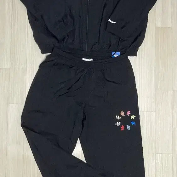 [BUNJANG] Adidas Training Setup Tracksuit Black L / 아디다스 트레이닝 셋업 블랙 L