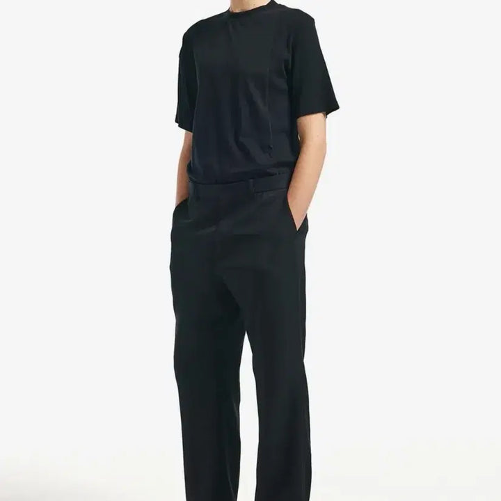 [BUNJANG] MNGU Wool Blend Flare Pants Black / MNGU Wool 플레어 pants in Black
