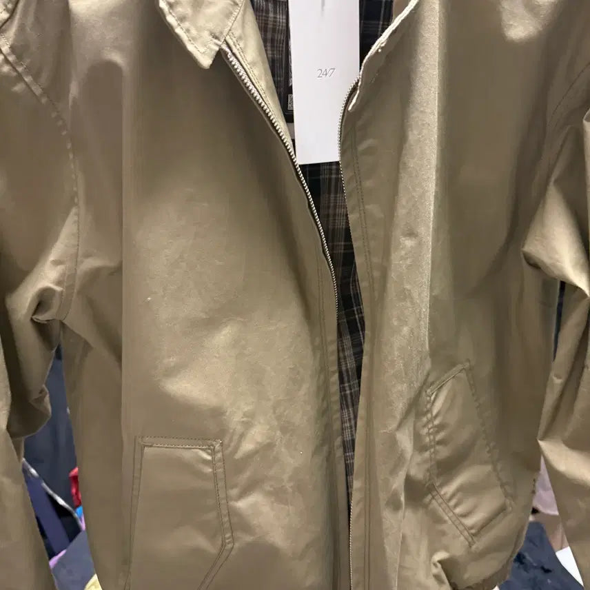 [BUNJANG] M Millerain British Harrington Jacket / [M] 247시리즈 - 밀러레인 브리티쉬 해링턴 자켓 [새제품]