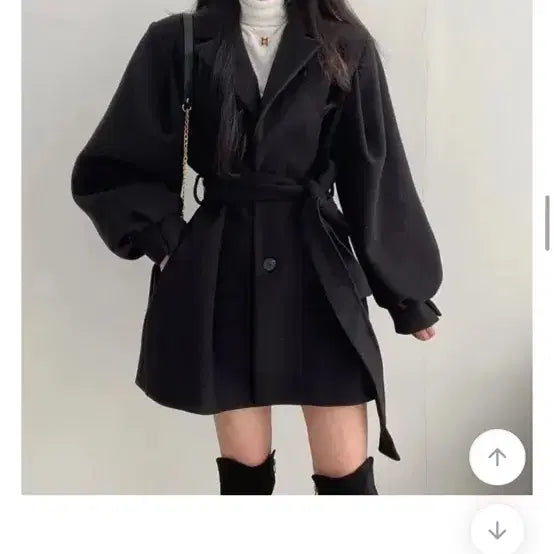 [BUNJANG] Black Coat / 코트 블랙
