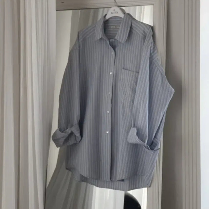 [BUNJANG] Le Butter Classic Stripe Shirt / 르버터 클래식 스트라이프 셔츠