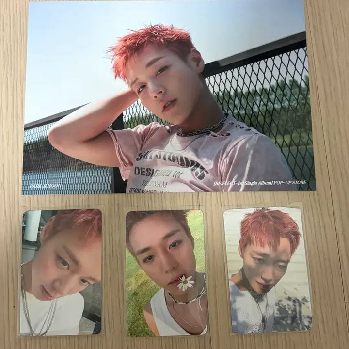 [BUNJANG] Park Ji Hoon Popup Photocard + Poster Bundle Set / 박지훈 팝업 5만원 이상 포카 + 포스터 일괄 판매