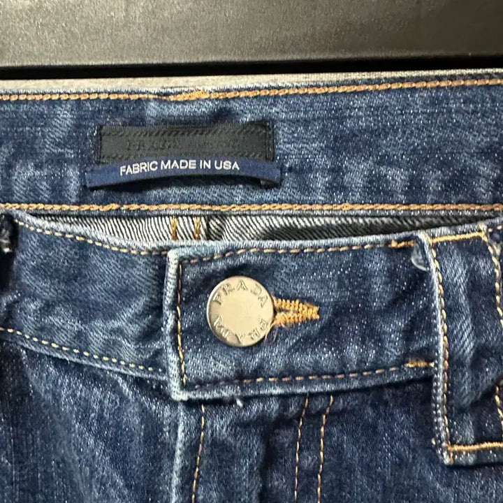 [BUNJANG] Prada Archive Logo Denim Pants / 프라다 아카이브 로고 데님 팬츠 (30)
