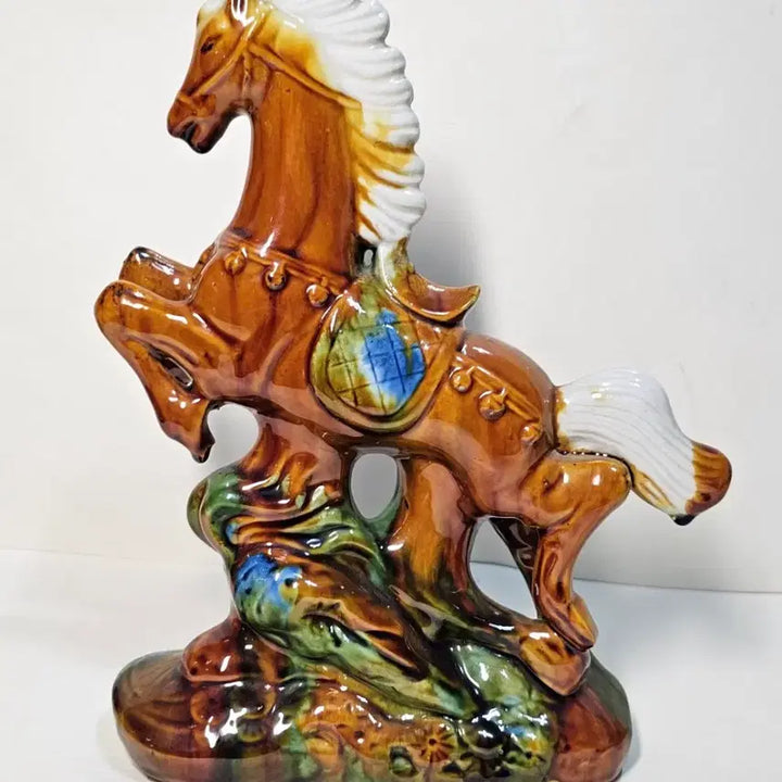 [BUNJANG] Sancai Horse Pottery Set (2 types) / 당삼채 말도자기 2종 일괄