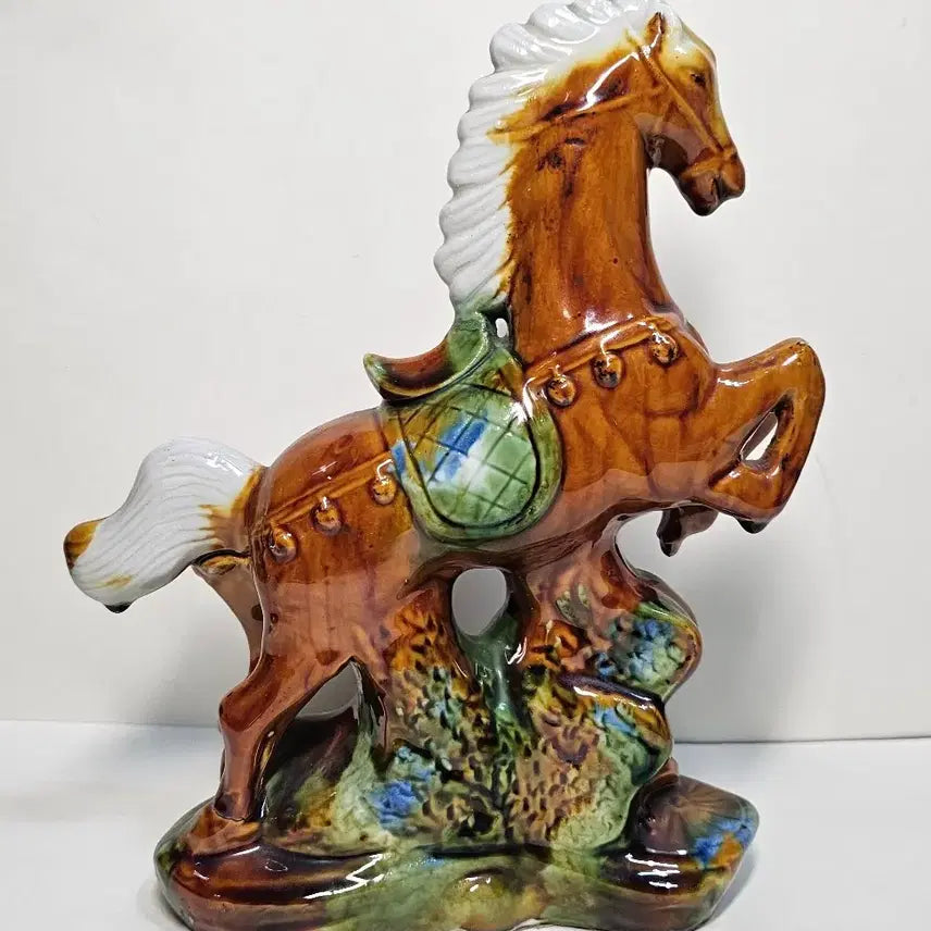 [BUNJANG] Sancai Horse Pottery Set (2 types) / 당삼채 말도자기 2종 일괄