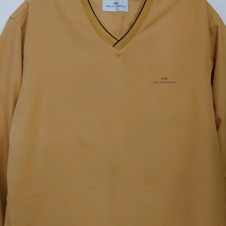 [BUNJANG] Balenciaga 110 Warm-up Anorak Golf Windbreaker - Camel Yellow / 발렌시아가 110 웜업 아노락/골프 바람막이. CY. +A