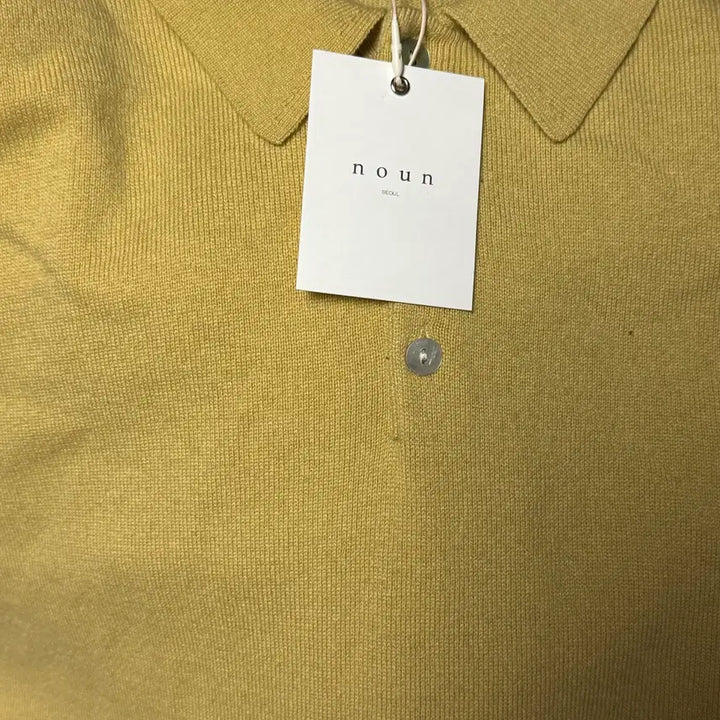 [SOLD OUT] [1] 노운 - 에센셜 카라니트 머스타드 [새제품]