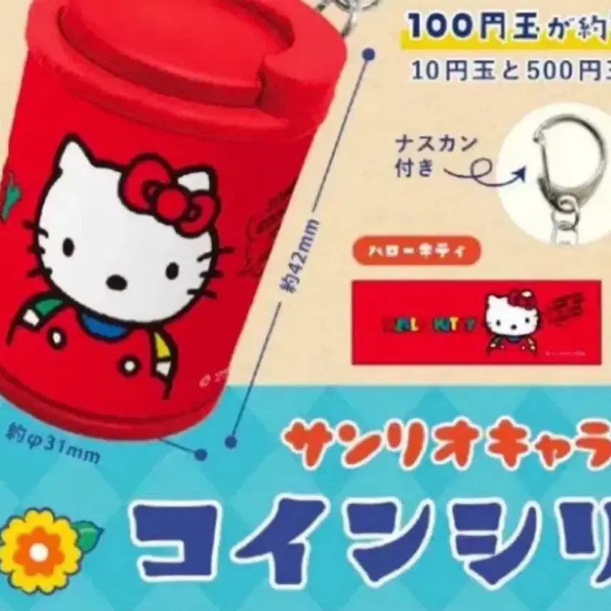 [BUNJANG] Sanrio Hello Kitty Coin Cylinder Sealed / 산리오 코인 실린더 키티 미개봉