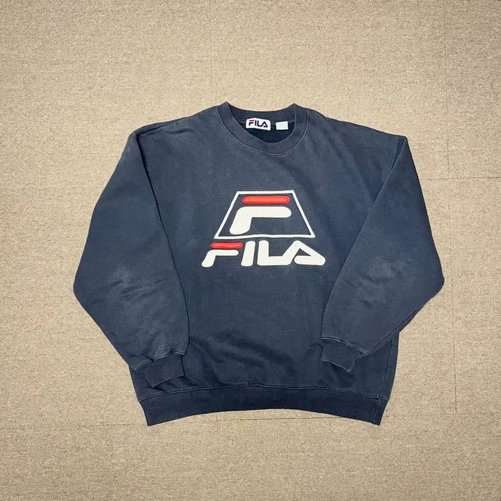 [BUNJANG] 90s Vintage Fila Fading Sweatshirt / 90s 올드 휠라 페이딩 스웻 셔츠