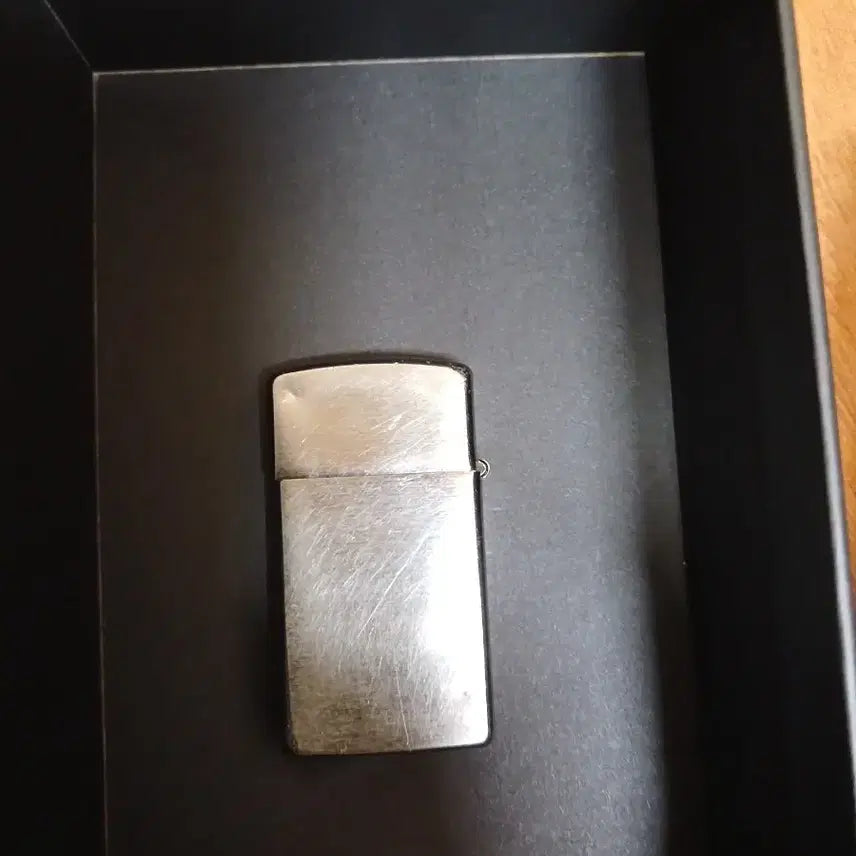 [BUNJANG] Vintage Silver Zippo Lighter / 빈티지 실버 지포라이터