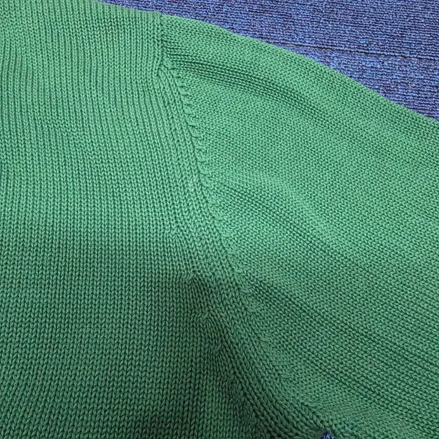 [BUNJANG] William Rocky Round Green Knit XL / 윌리엄로키 라운드 그린 니트 XL