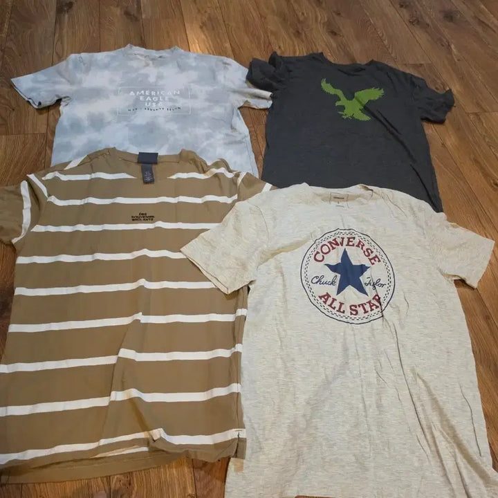[BUNJANG] American Brand T-Shirt Bundle Set (US S / KR M) / 모두 미국브랜드 / 사이즈 US S  한국 M 개당 남여공용 최상
