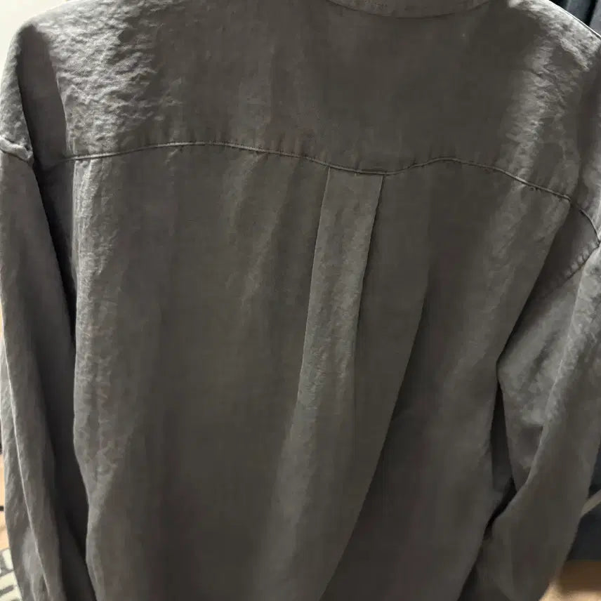 [BUNJANG] Known Dyed Tencel Shirt Charcoal / [1] 노운 - 다이드 텐셀셔츠 차콜 [1회착]