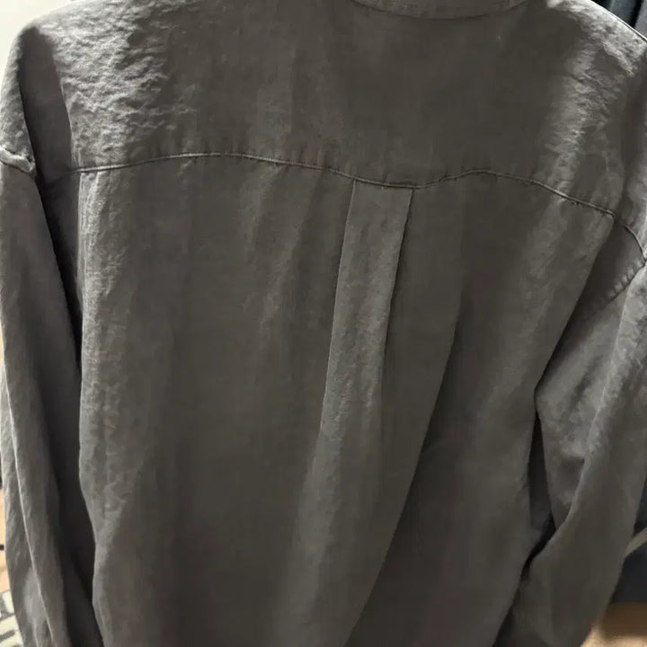 [BUNJANG] Known Dyed Tencel Shirt Charcoal / [1] 노운 - 다이드 텐셀셔츠 차콜 [1회착]