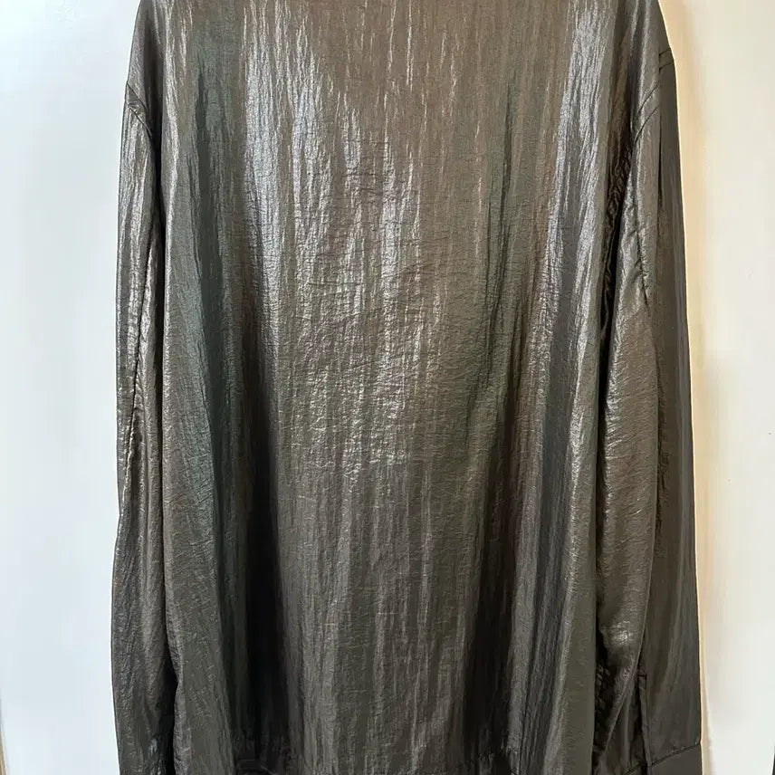 [BUNJANG] Unaffected Zip-Up Shirt Olive (L) / 언어펙티드 집업셔츠