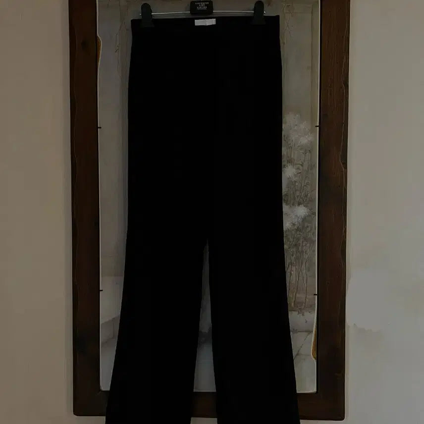 [BUNJANG] ManavisSeven Black Bootcut Slacks - Size M / (새상품) 마나비스세븐 블랙 슬랙스/핏 예쁨/정가 7만원대