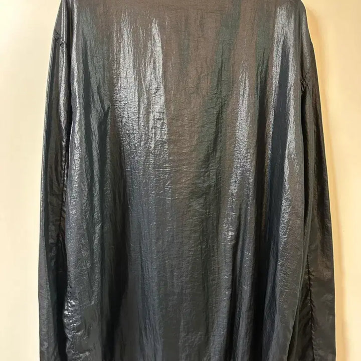 [BUNJANG] Unaffected Zip-Up Shirt Navy L / 언어펙티드 집업셔츠
