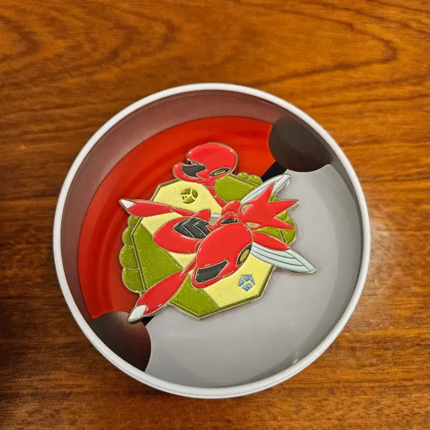 [BUNJANG] Pokemon Random Badge Collection Vol. 2 - Magmar &amp; Scyther Bundle / 포켓몬 랜덤뱃지100 2탄 체리비 핫삼 일괄판매