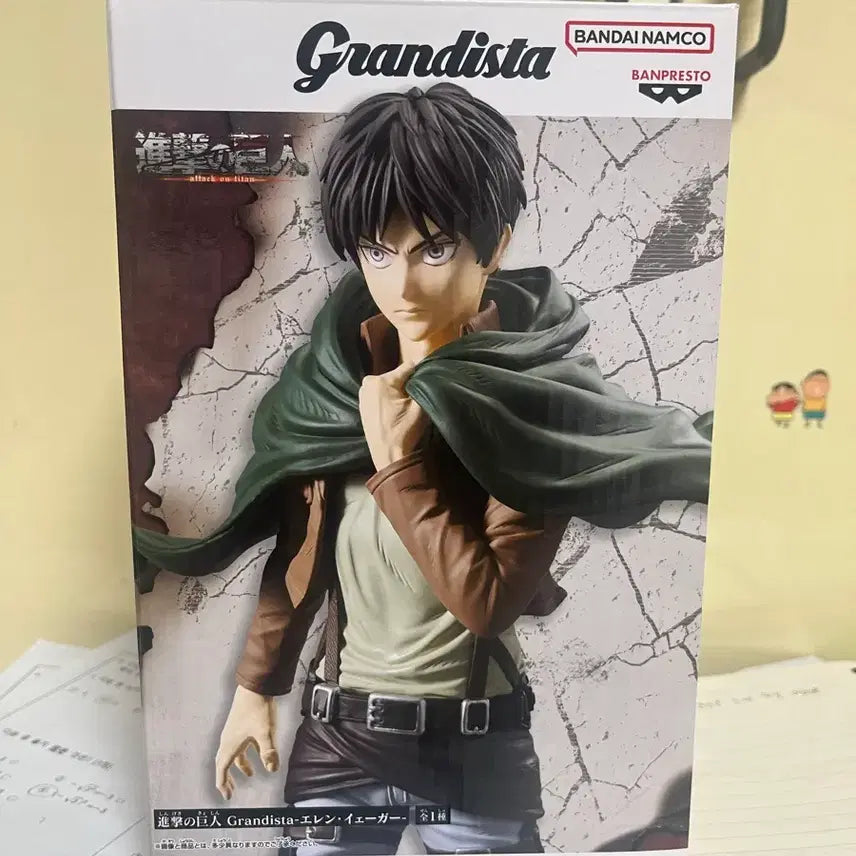 [BUNJANG] Grindisuta Eren Mikasa Attack on Titan Figure / 그란디스타 에렌 피규어 (마지막 가격내림, 반택포 1.85)