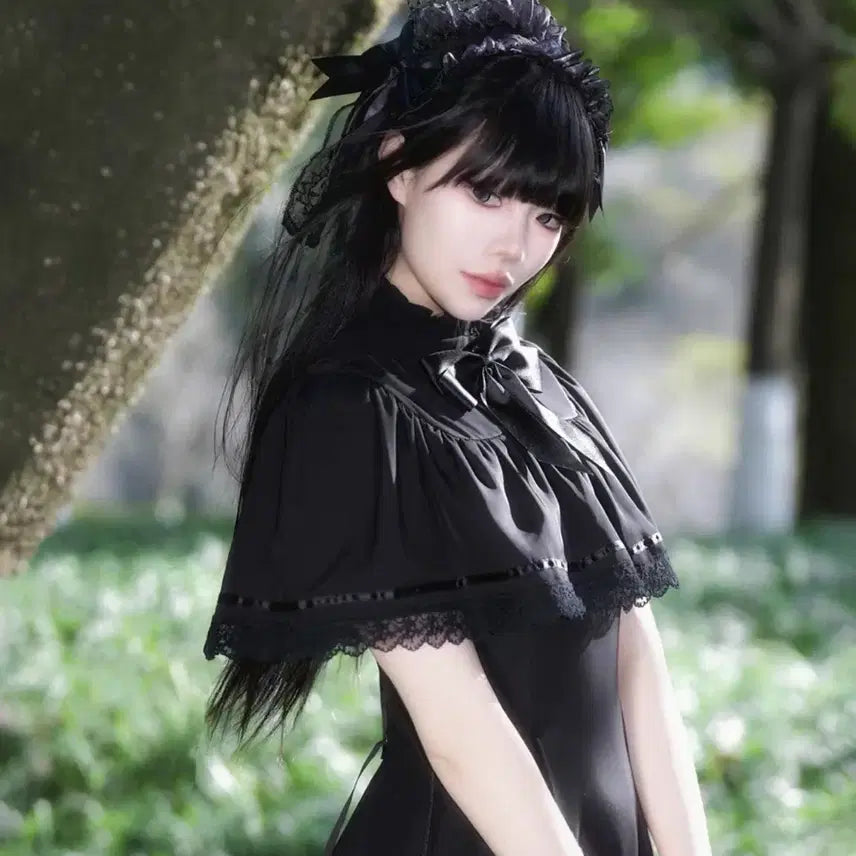 [BUNJANG] Goth Lolita Long Dress / [새상품]중브 고스로리 롱원피스 |양지뢰계코스프레졸업사진