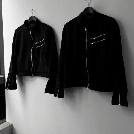 [BUNJANG] KOSHİHARU Double Zipper Suede Biker Jacket / 코시하루 더블 지퍼 스웨이드 바이커 자켓