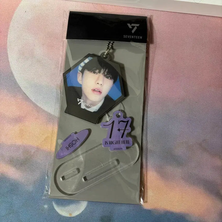 [BUNJANG] SEVENTEEN 3D Lenticular Acrylic Keyring &amp; Stand HOSHI / 세븐틴 3D렌티큘러아크릴키링&amp;스탠드 호시