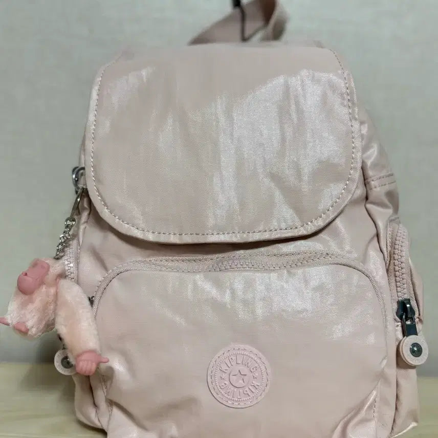 [BUNJANG] Kipling City Pack Mini Backpack - Glow Pink / 키플링 시티팩 미니 -글로우핑크