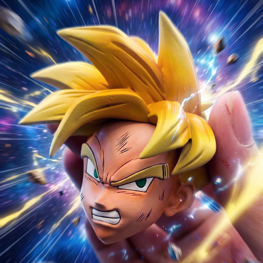 [BUNJANG] MRC Gohan Cell of Time and Spirit Resin Statue (Sealed) / 미친할인 - 미개봉 - 드래곤볼 레진 - MRC 오반 시간과 정신의 방