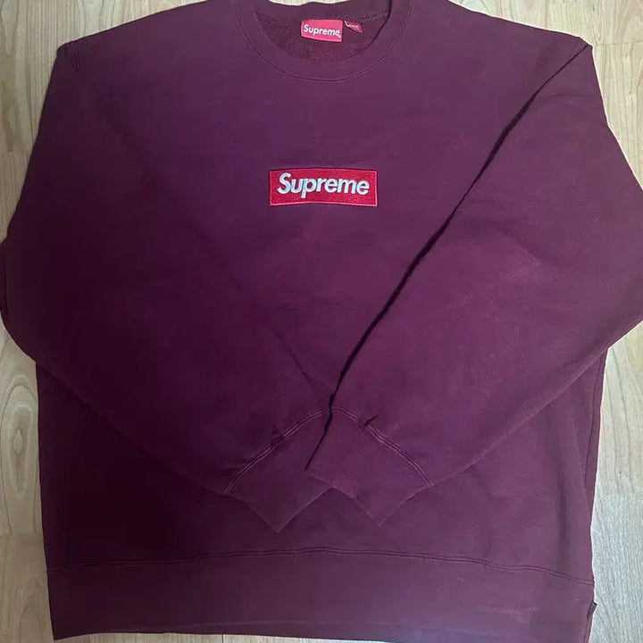 [BUNJANG] Supreme Box Logo Crewneck XL / 슈프림 박스로고 맨투맨 크루넥xl