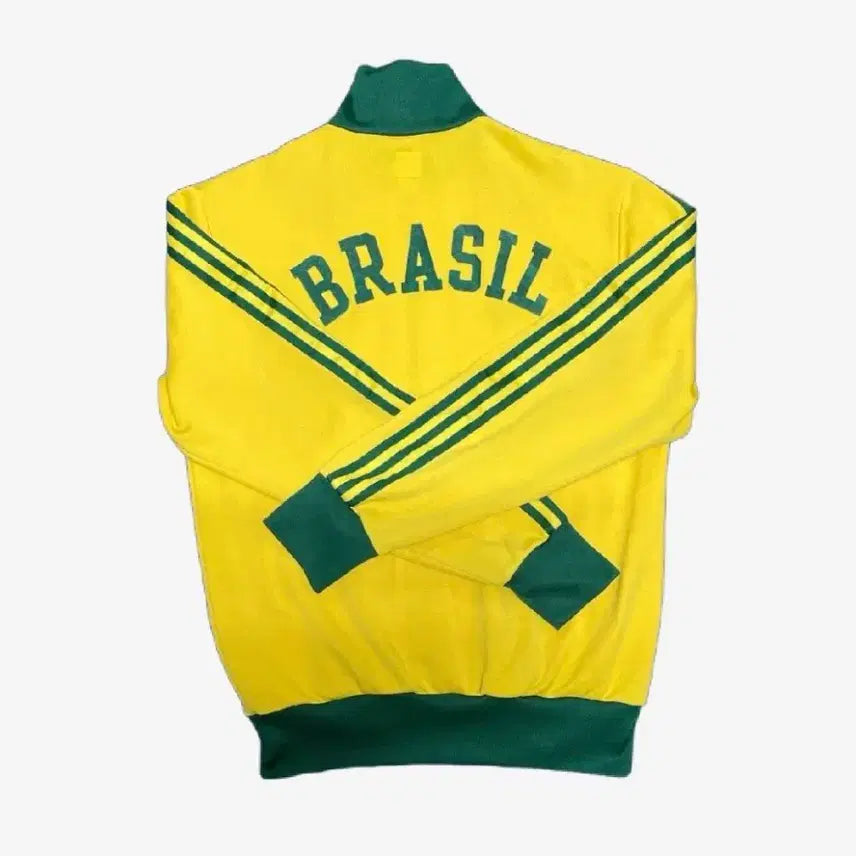 [BUNJANG] Adidas Brazil Track Top Jersey L / 아디다스 브라질 트랙탑 져지 L - 황금사이즈