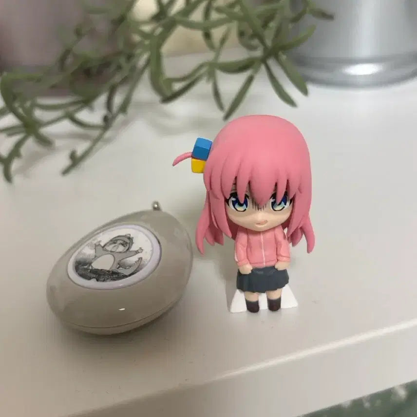 [BUNJANG] Bocchi the Rock! Hitori Gotoh Gacha Figure with Voice Keyring / 봇치더락 고토 히토리 가챠 피규어 + 보이스키링
