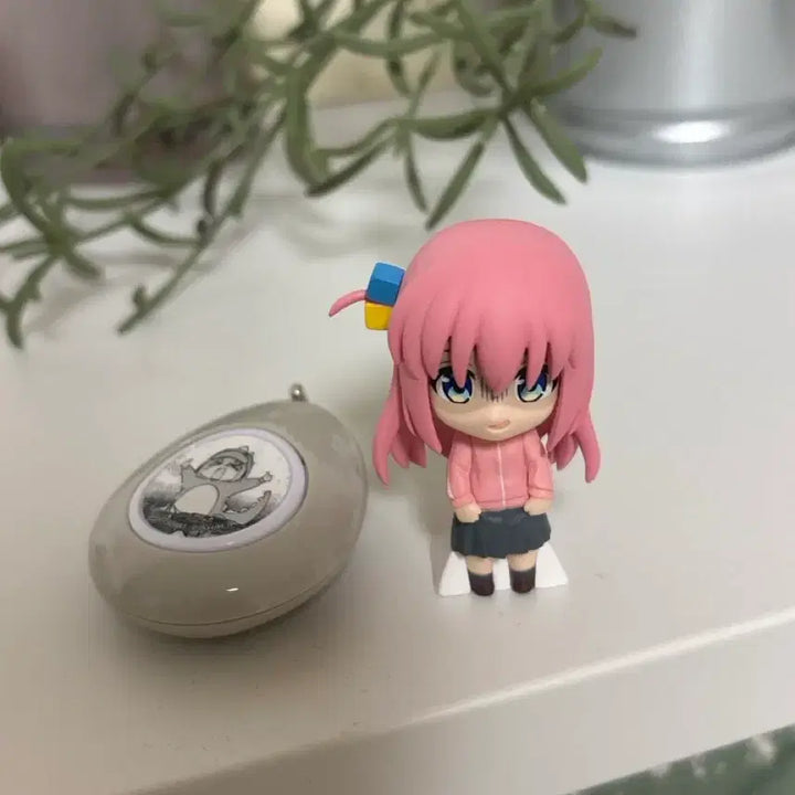 [BUNJANG] Bocchi the Rock! Hitori Gotoh Gacha Figure with Voice Keyring / 봇치더락 고토 히토리 가챠 피규어 + 보이스키링