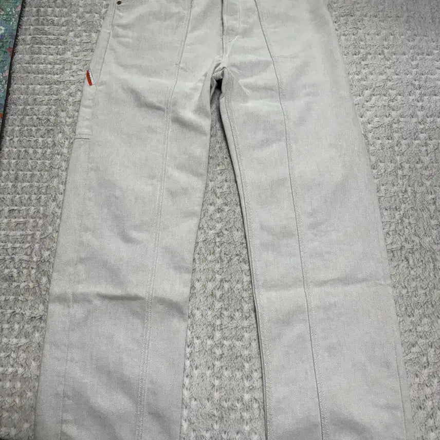 [BUNJANG] Calvin Klein Ivory Denim Pants / 캘빈클라인 아이보리 데님 팬츠