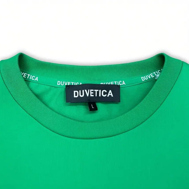 [BUNJANG] DUVETICA Green Short Sleeve T-Shirt / 듀베티카 그린 반팔 티셔츠