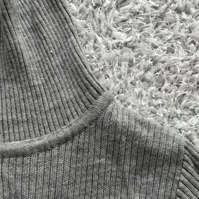 [BUNJANG] Ribbed Knit Long Dress / 골지 니트 롱 원피스