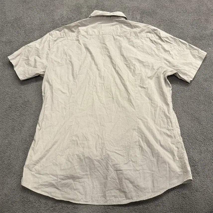 [BUNJANG] Stone Island Grey Short Sleeve Shirt / [정품/105] 스톤아일랜드 그레이 반팔 셔츠