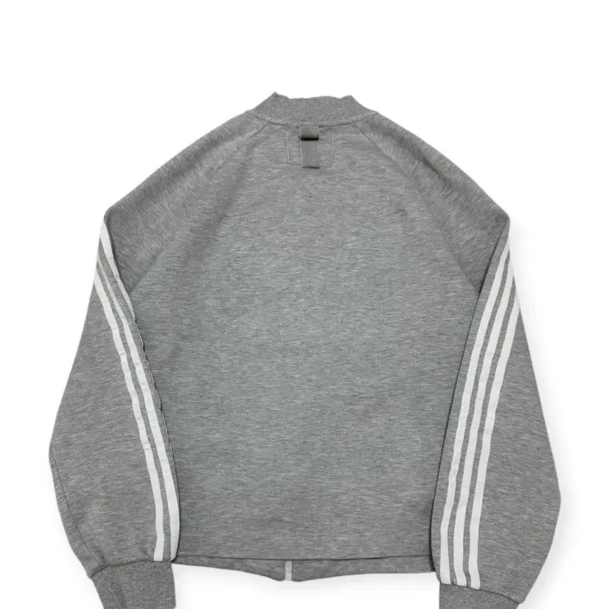 [BUNJANG] Adidas Gray Cotton Track Top Jersey / 아디다스 회색 코튼 트랙탑 져지