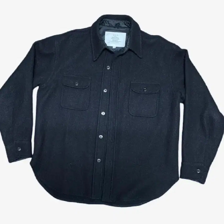 [BUNJANG] USN CPO Wool Shirt Jacket Black XL / USN CPO 울 셔츠자켓 민트급 - 블랙 XL