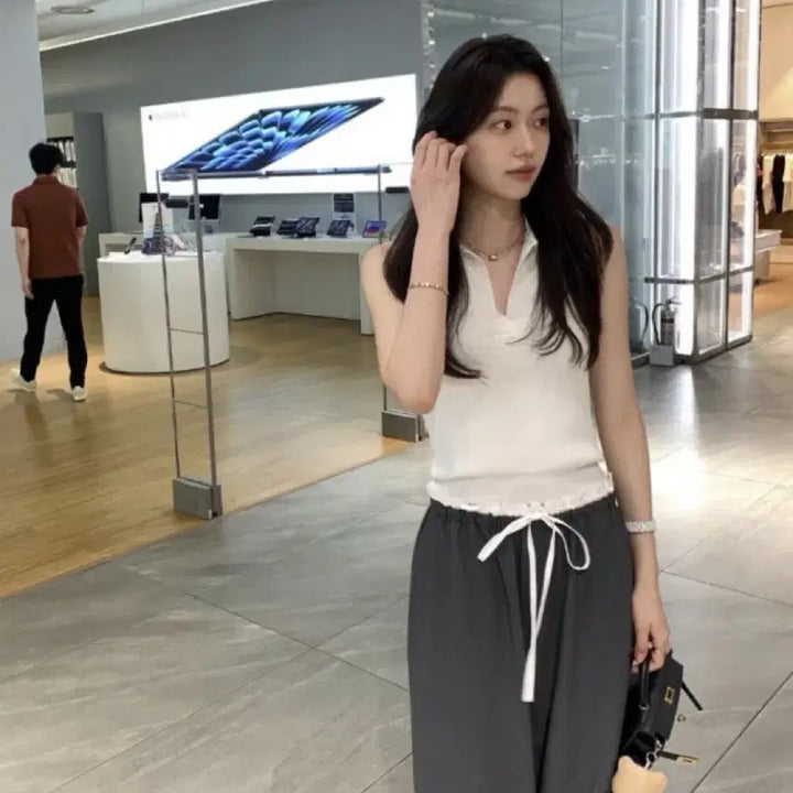 [BUNJANG] Le Plain Sojo Pants Grey / 르플레인 소조팬츠 그레이