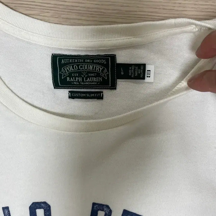 [BUNJANG] Polo Ralph Lauren Bear Print Short Sleeve T-Shirt / 폴로랄프로렌 베어 프린팅 반팔