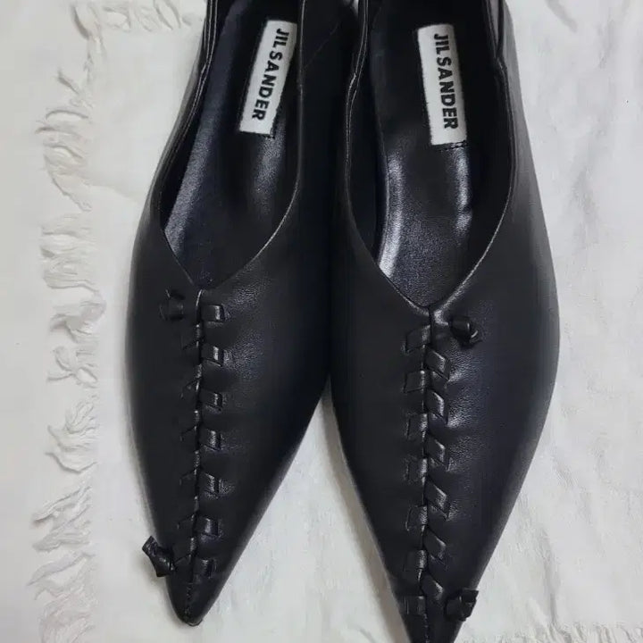 [BUNJANG] Jil Sander Leather Flat Shoes (Size 38) / (새제품) 질샌더 가죽 플랫 슈즈 (38 사이즈)